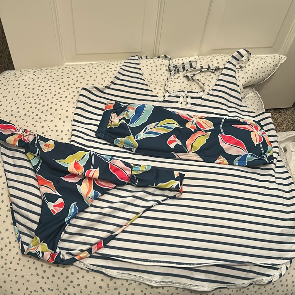 GUC bikini tankini reversible set